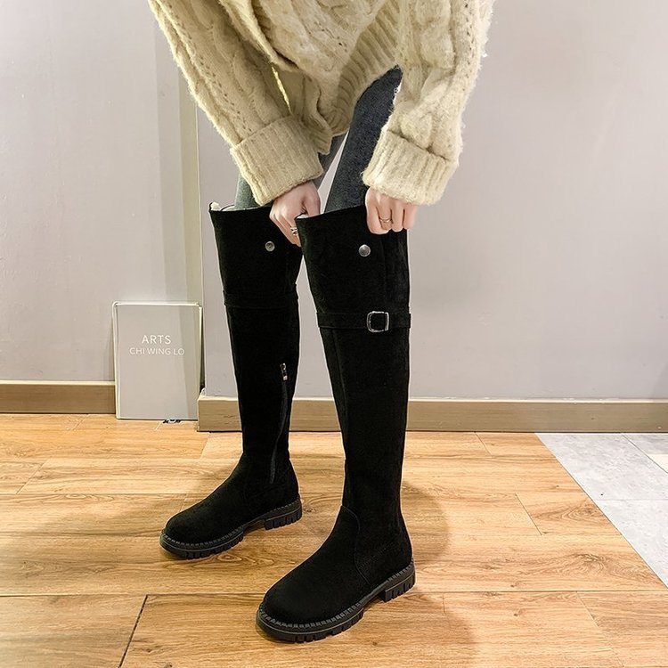 Title 7, Botas femininas estilo coreano over the knee co...