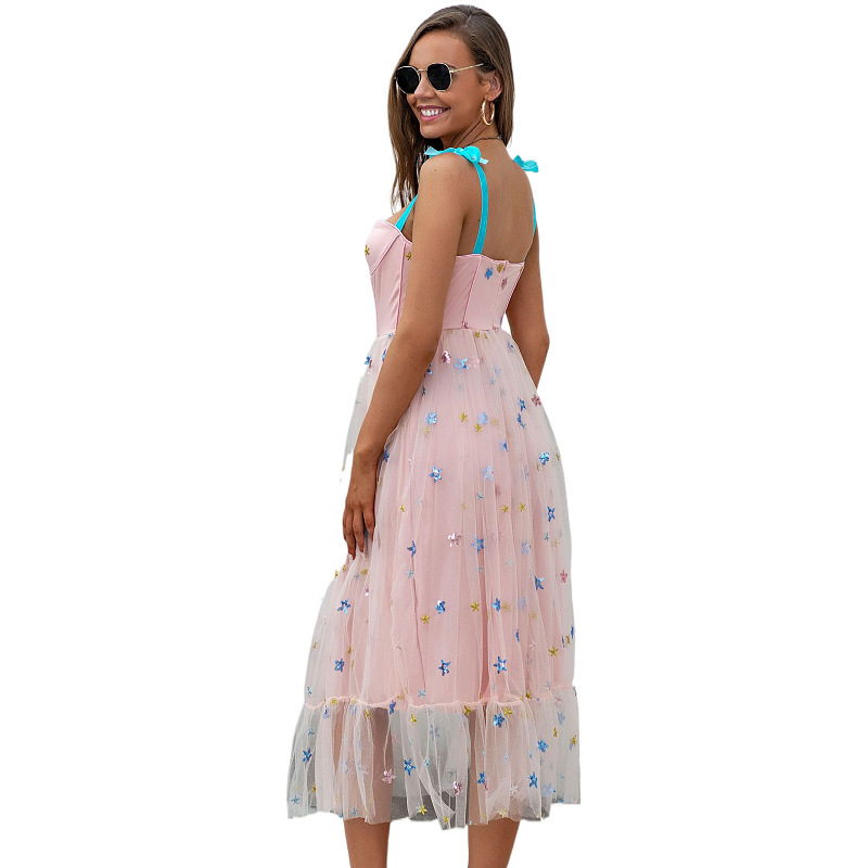 Sequin Mesh Star Dress, picture 5 of 5