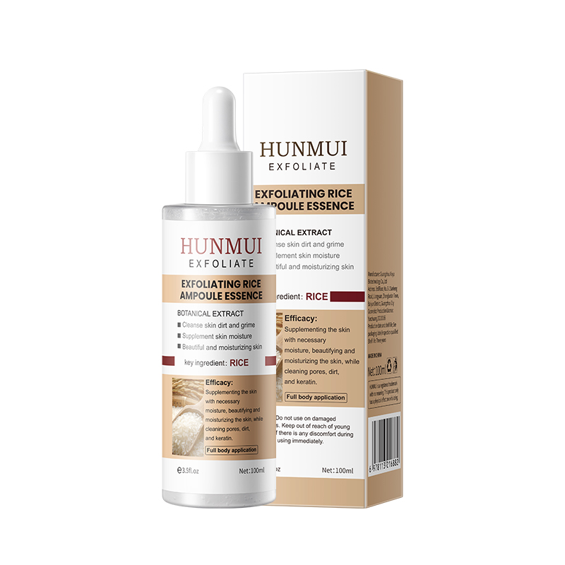 HUNMUI Rice Black Rice Exfoliating Ampoule — foto 10