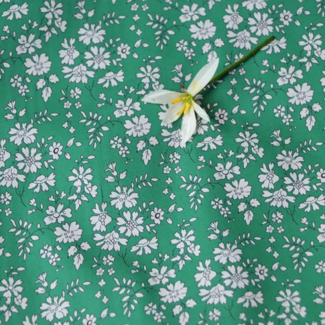 Capel 80 Long Velvet Cotton Digital Printing Fabric Green - Shop at LoveMi