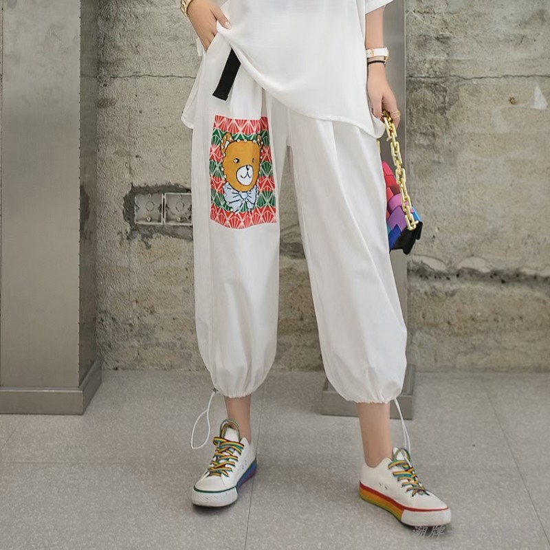 Fashion Age-reducing Casual T-shirt Two-piece Suit