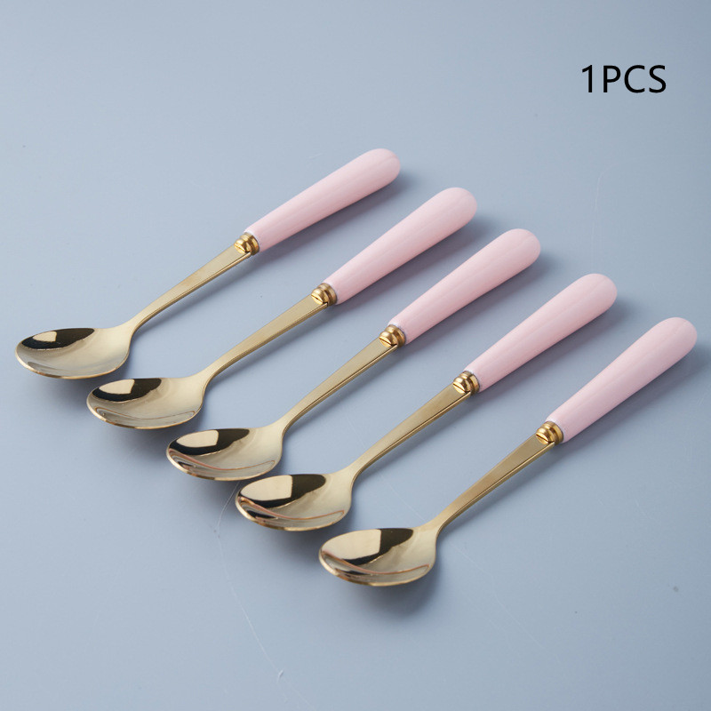 Title 17, Household Fruit Fork And Spoon Ceramic Storage ...