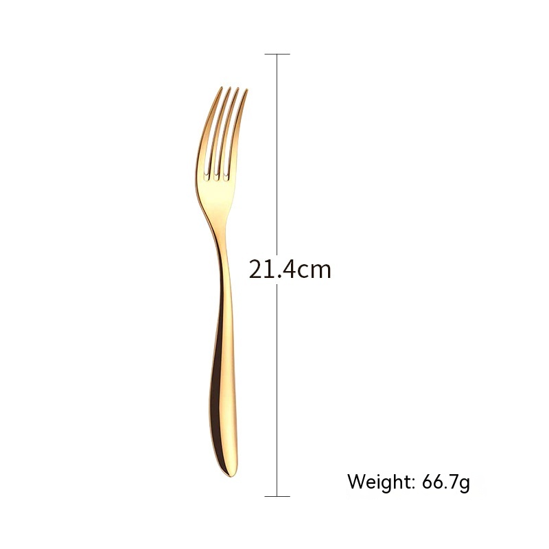 Golden Dining Fork