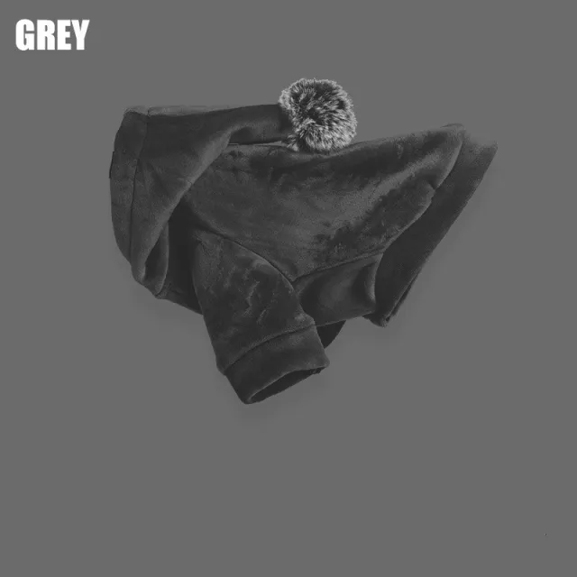 Warm Cat Puppy Clothes Pet Trendy Sweater Grey - Shop at LoveMi