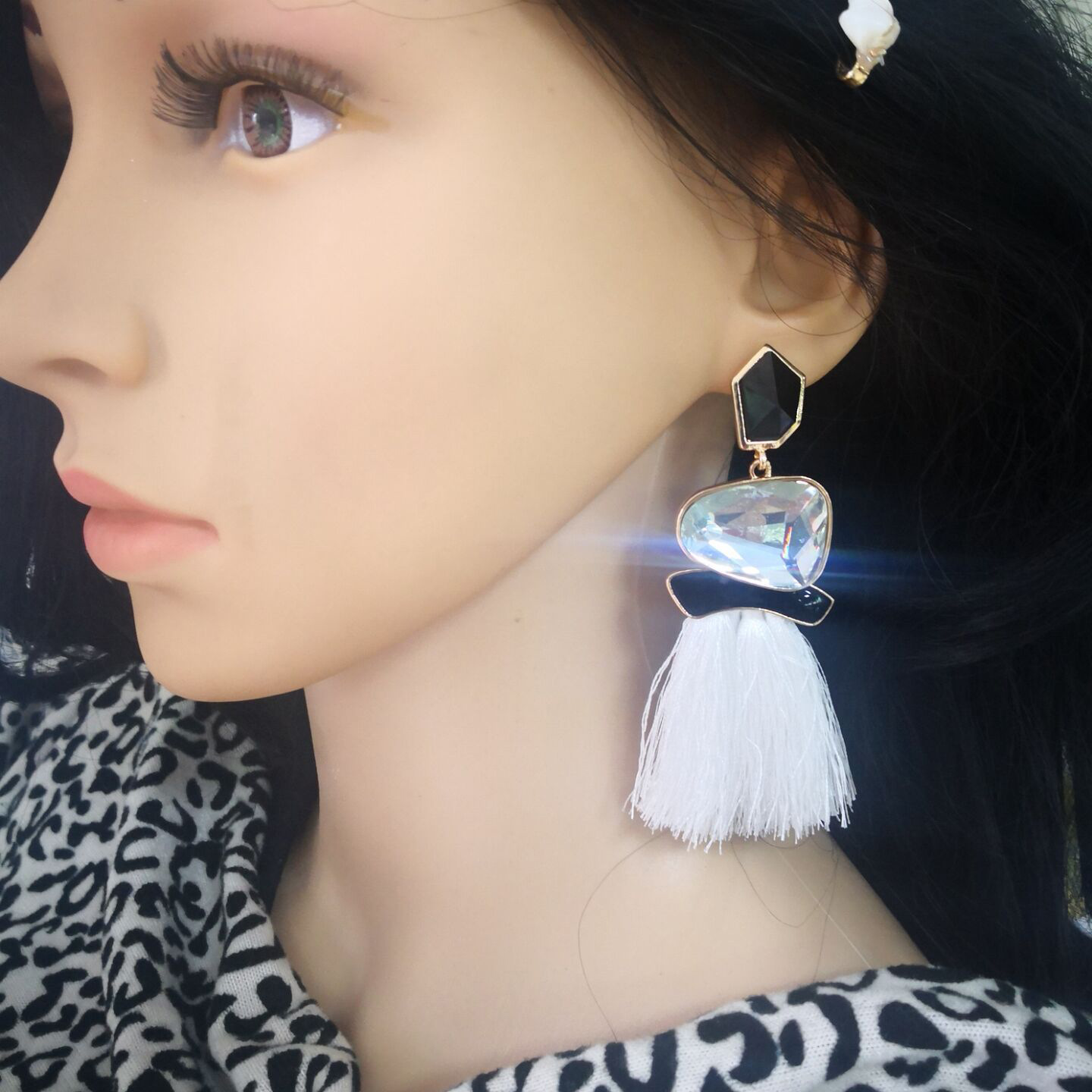 Title 11, Tassel Earrings With Ethnic Style Accessories