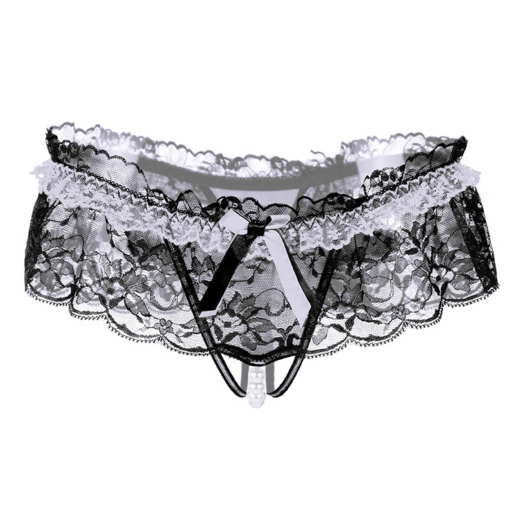 Title 2, Female Lace Sexy File Temptation Thong