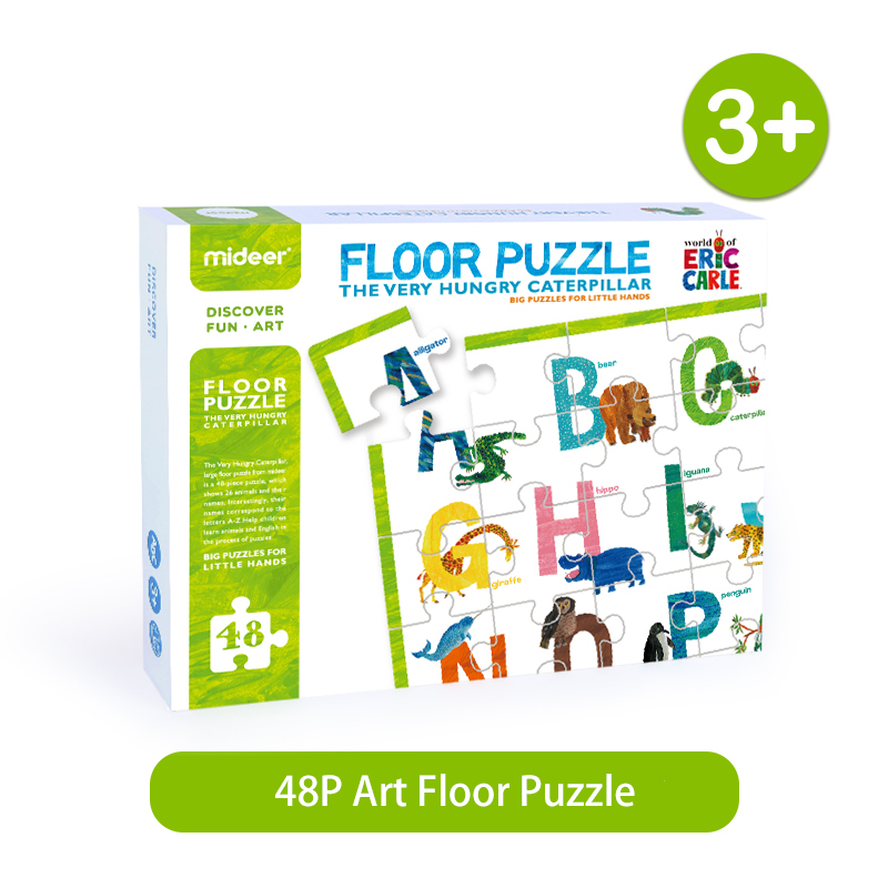 Title 1, Hungry Children Flat Floor Art Puzzle Board