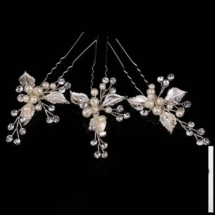 Bridal Handmade Leaf Hairpin Dress Wedding Accessories