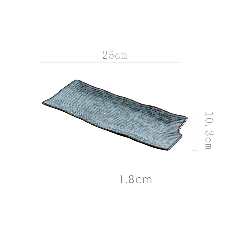 Title 11, Creative Ceramic Irregular Long Flat Plate