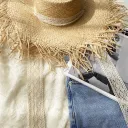 Windproof White Lace Tie
