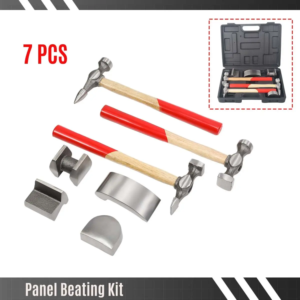 7x Auto Body Repair Tool Kit Craft
