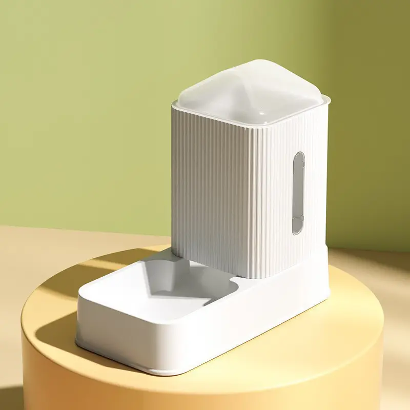 Drinking Fountain Cat Dog Bowl Slow Food