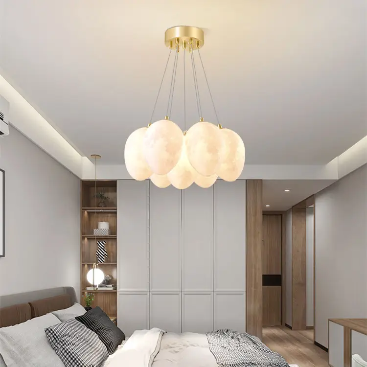 Nordic Modern Minimalist Creative Moon Bubble Living