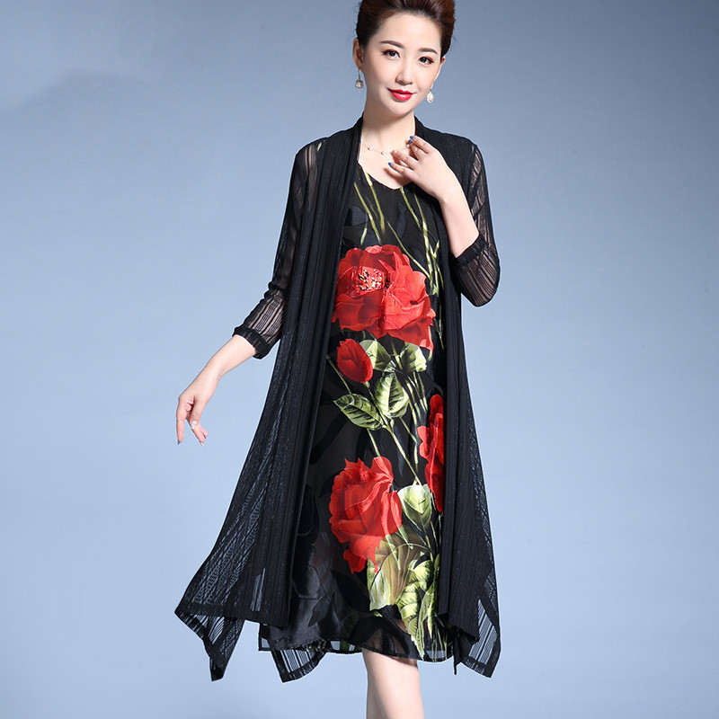 New Loose Plus Size Women's Lace Shawl Jacket