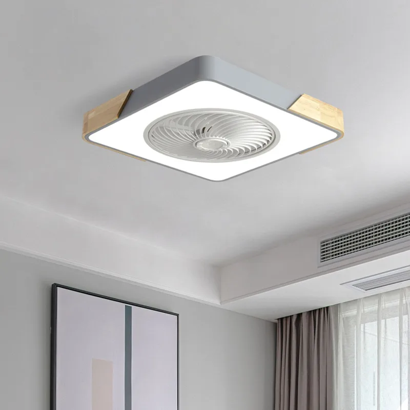 Modern Ceiling Fan with Light and Control Home Decor