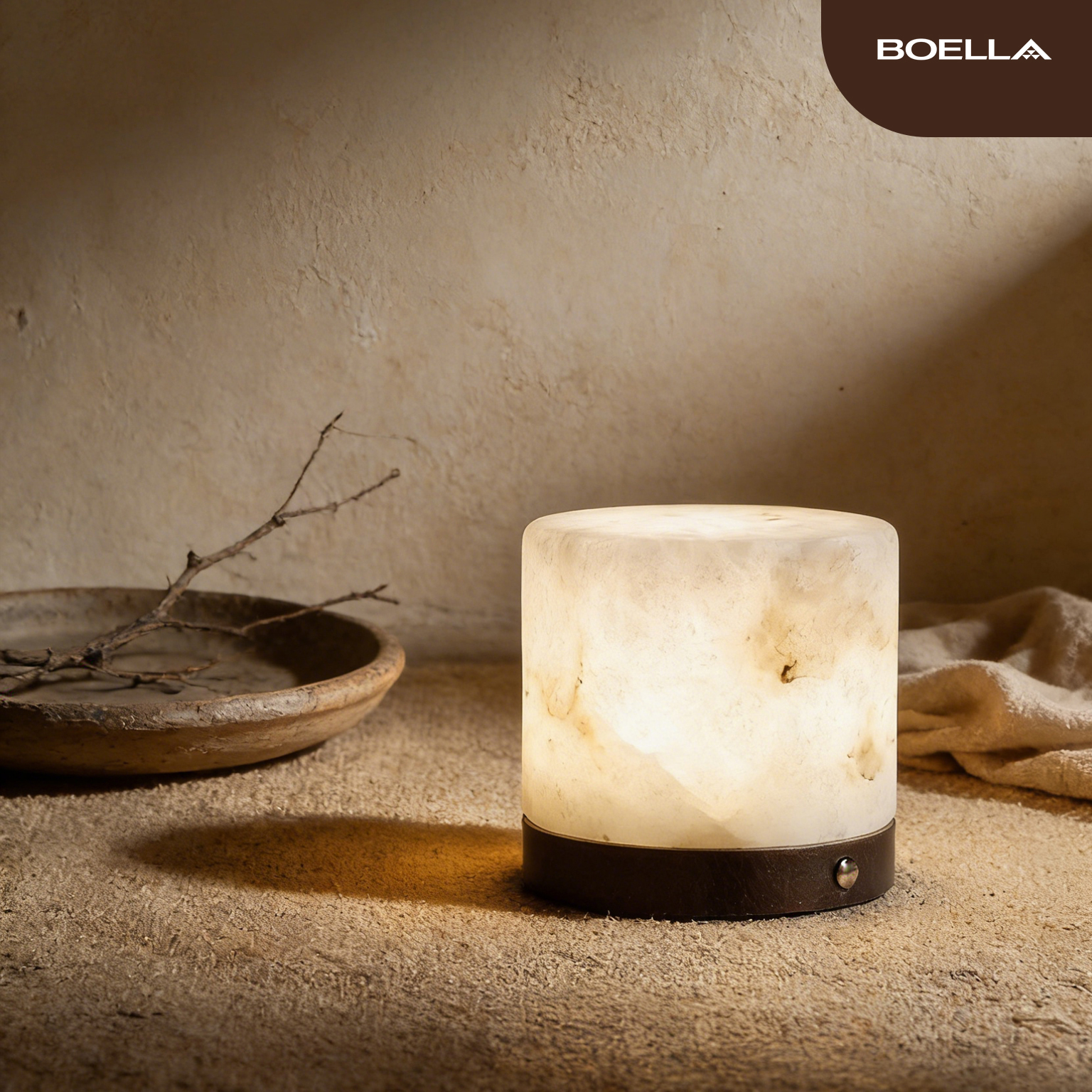 The Natural Marble Table Lamp