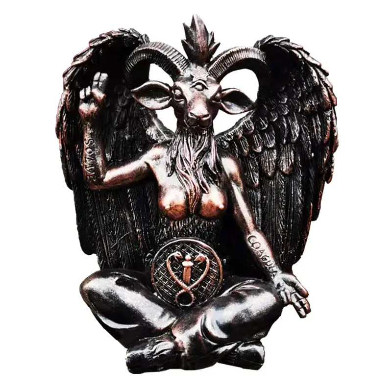 Sculpture Zen Magic Goat Resin Crafts Home Ornaments