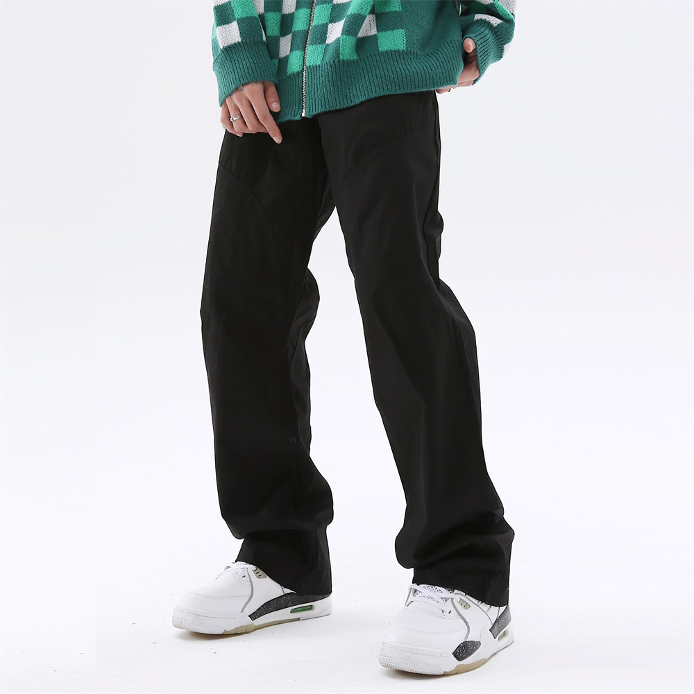 Niche Casual Straight Men's Ins Street Trend Loose Wide-leg Pants