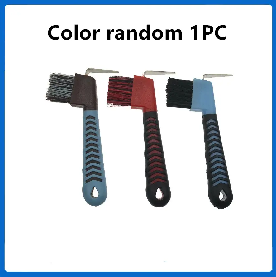 Plastic Horseshoe Hook Comb Brush