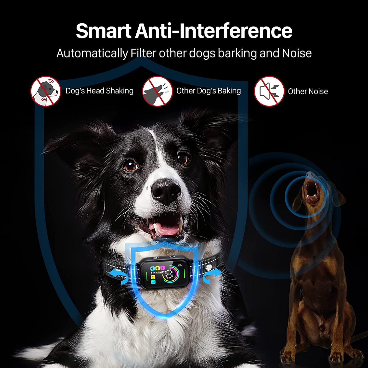 Title 2, New Color Screen Bark Stopper Smart Dog Trainer...