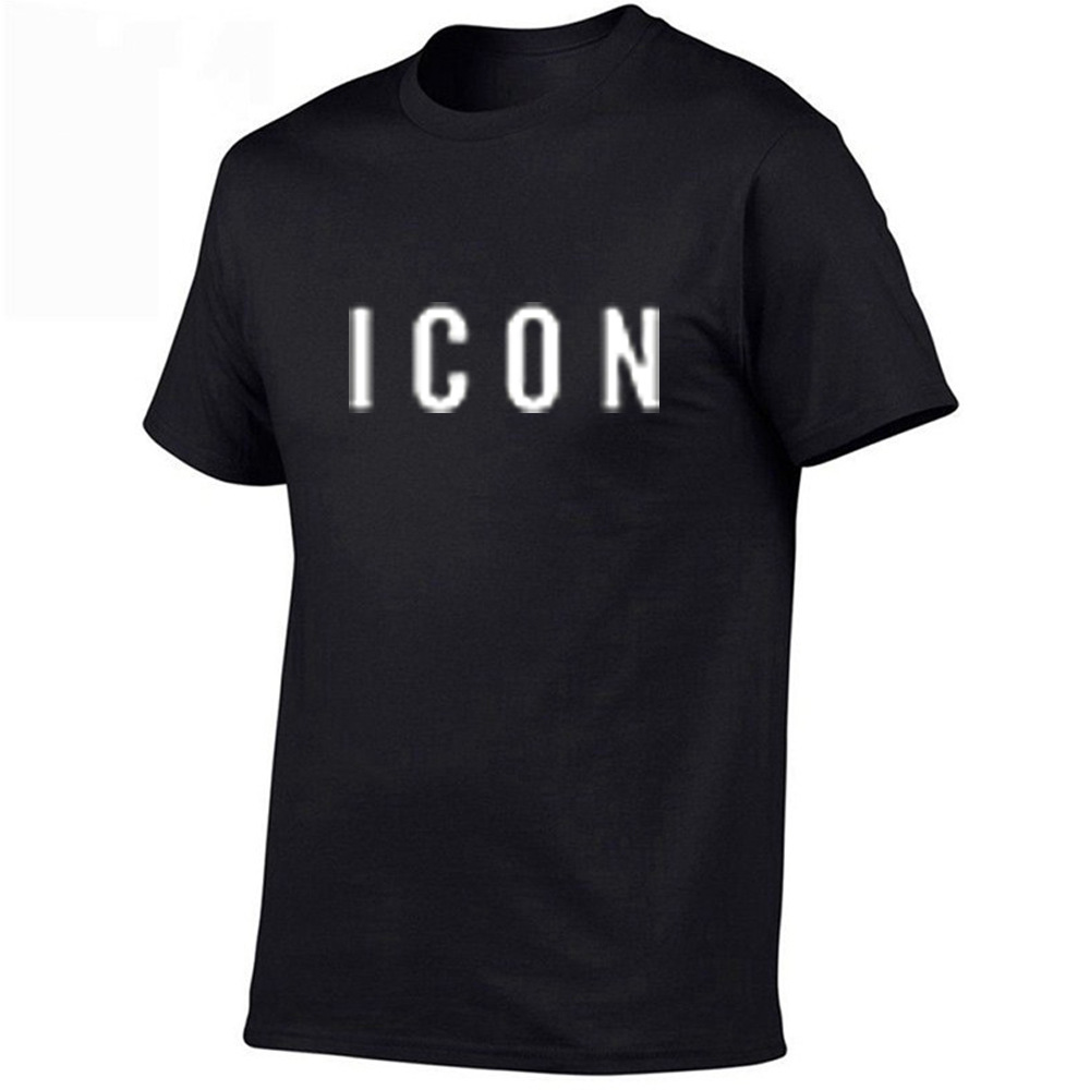 Title 2, T-shirt homme en coton à manches courtes avec i...