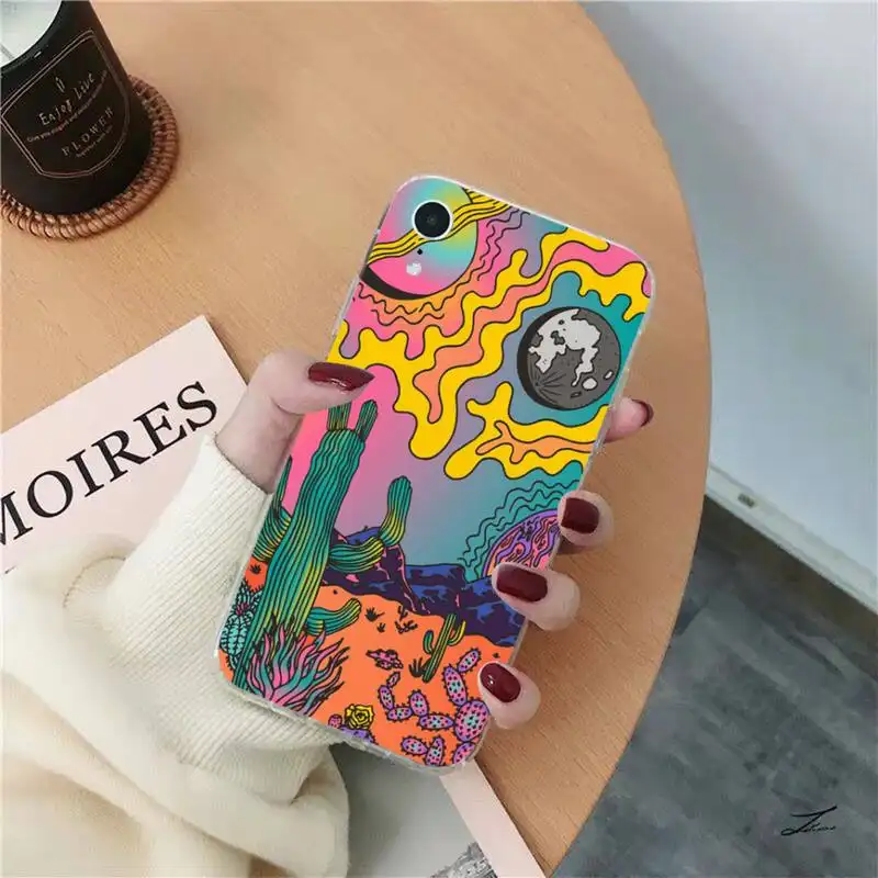 Fashion American Illustration Hip-hop Cartoon Mobile Phone Shell