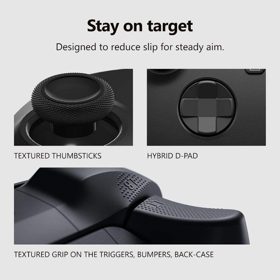 Wireless Gaming Controller With USB-C Cable, Bluetooth & Textured Grip 3