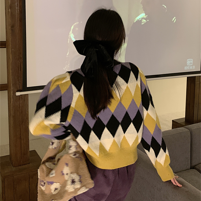 New Korean Style Small Chic Knit Cardigan Jacket