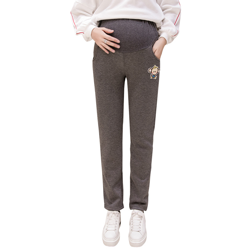 Title 4, Pantaloni Casual in Puro Cotone Plus Velluto, E...