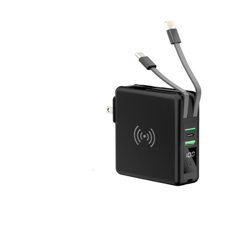 Power Bank With Built-in Cable Plug - Image 6