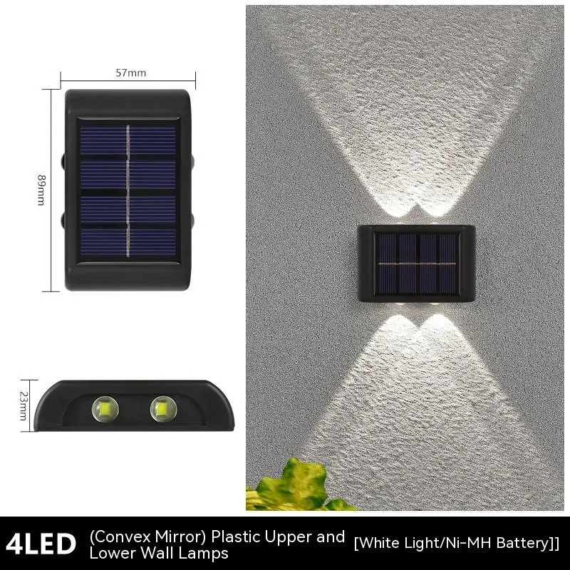 Solar Outdoor Yard Lamp Household Wall Lamp – image 3