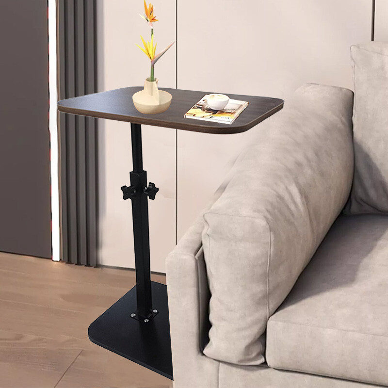 Adjustable C-Shaped Sofa Side End Table Coffee Laptop Bedroom Living Room — image 9