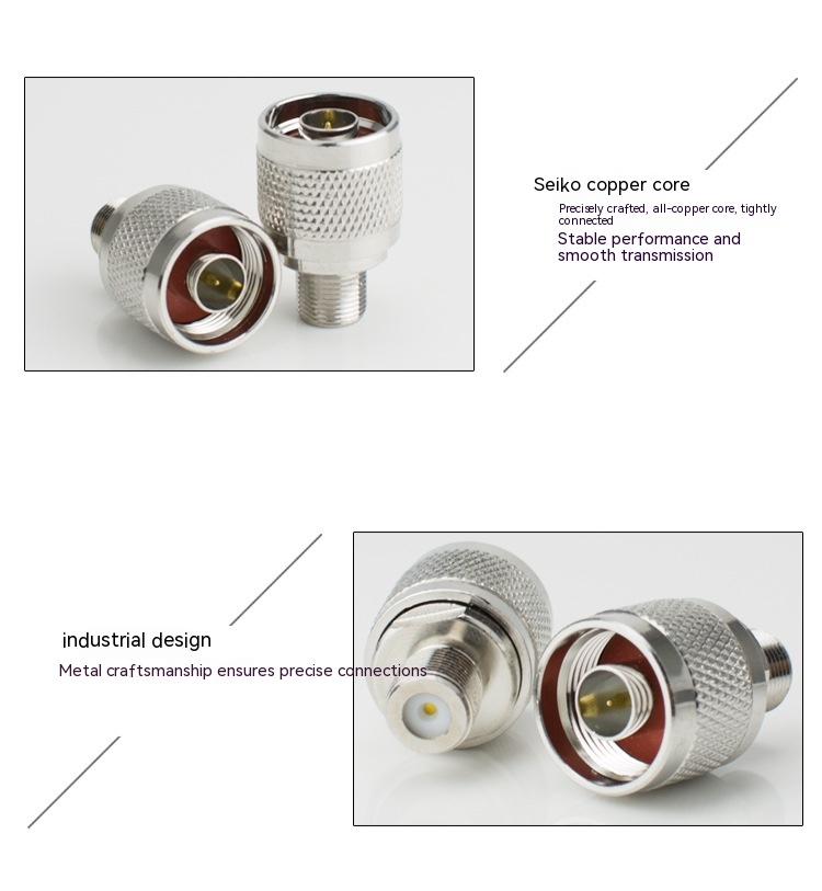 N-head RF Coaxial Connector N To F - Image 7