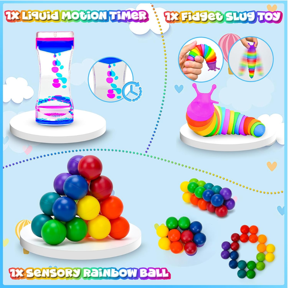 15Pack Fidget Toys Bulk For Adult Kids , Classroom Must Have Back To School Gifts For Students Treasure Prize Box 2