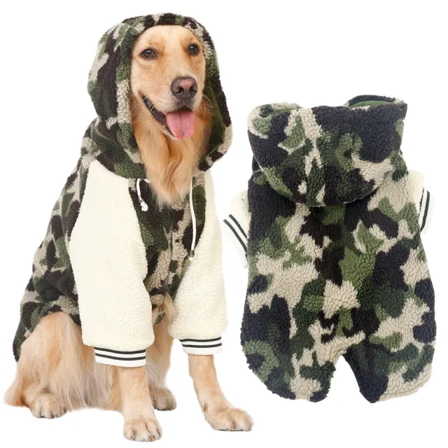 Big Dog Camouflage Clothes Golden Retriever Labrador Samoyed Camouflage - Shop at LoveMi