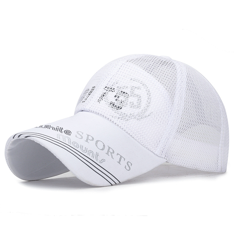 Summer Extended Eaves Sunscreen Baseball Cap Men's Outdoor Sun Hat
