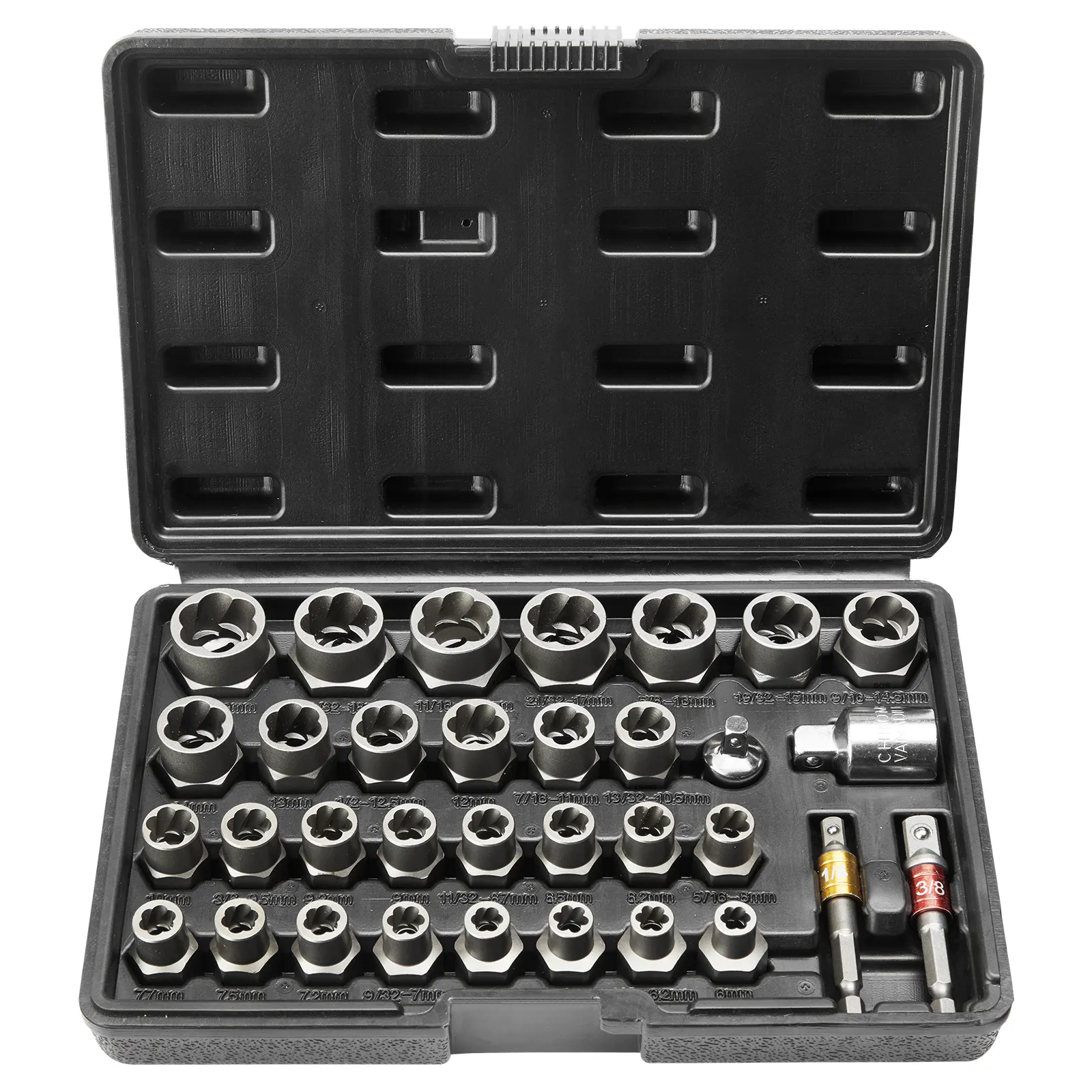 VEVOR Bolt Extractor Set, 29-Piece And Nut