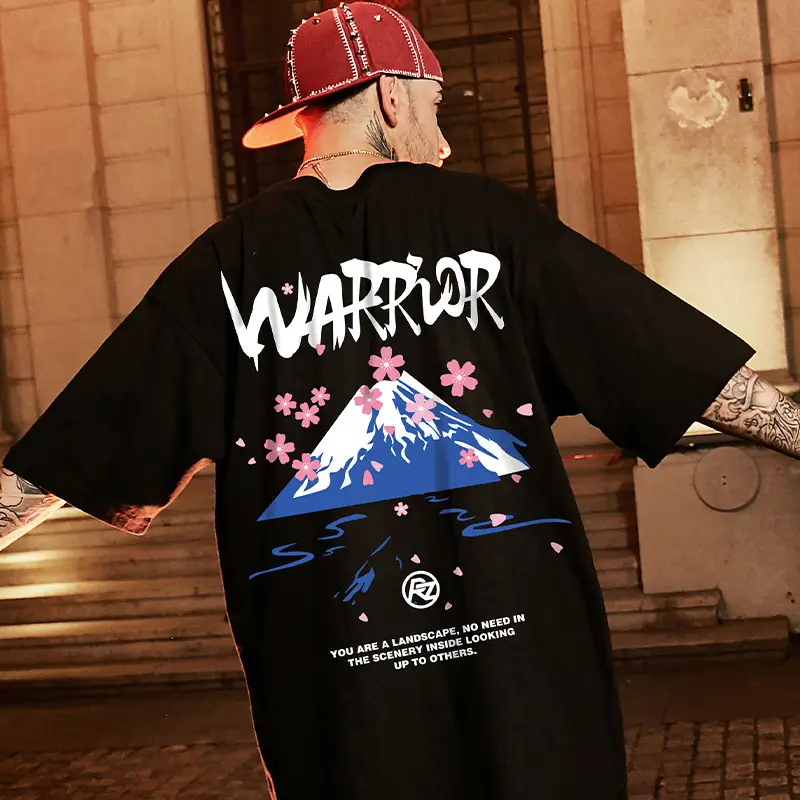 Short Sleeve T-shirt Men's Fashion Loose Design