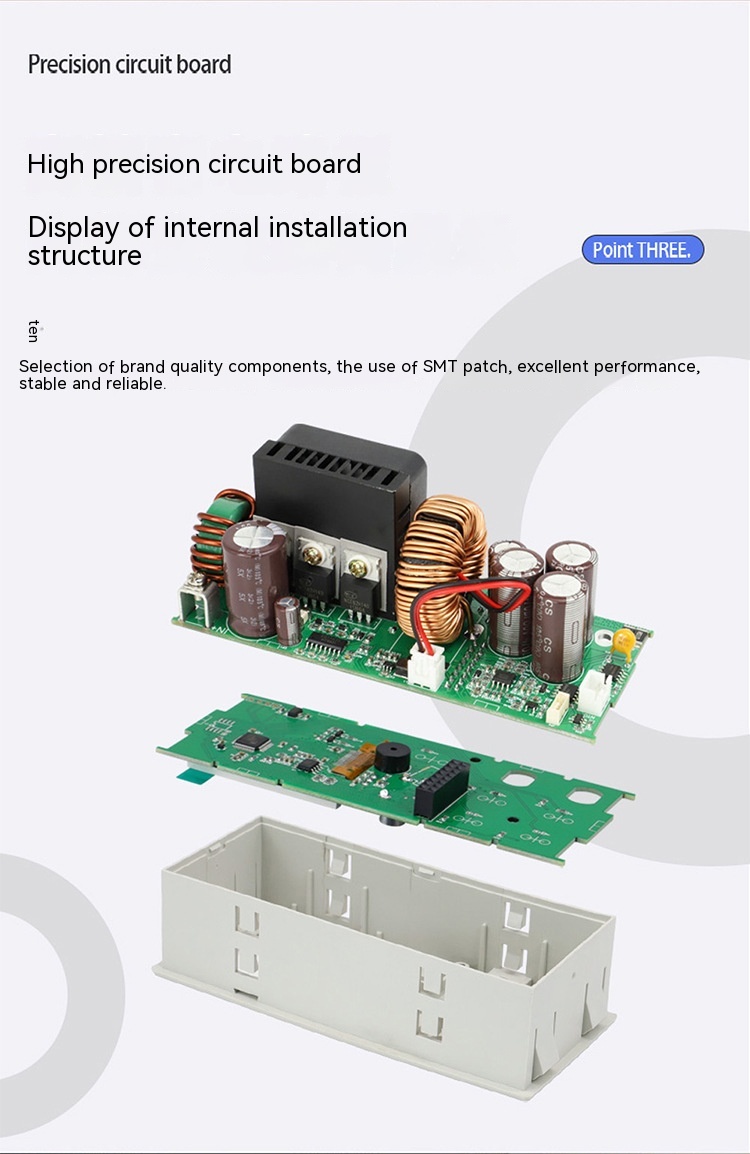 Title 2, CNC Adjustable Step-down Module DC DCDC High Po...