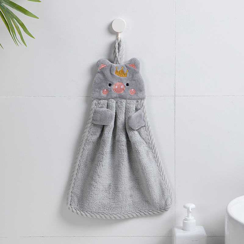 Title 6, Household Hand Towel Absorbent Kitchen Towel La...