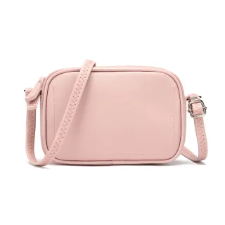 New Women's Fashion Simple Messenger Bag Large Capacity - Pink