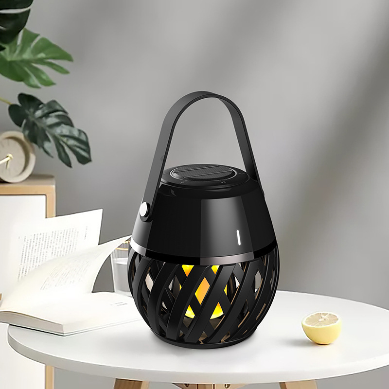 Flame Light Bluetooth Audio Speaker Waterproof Portable Portable Torch Light - Image 2