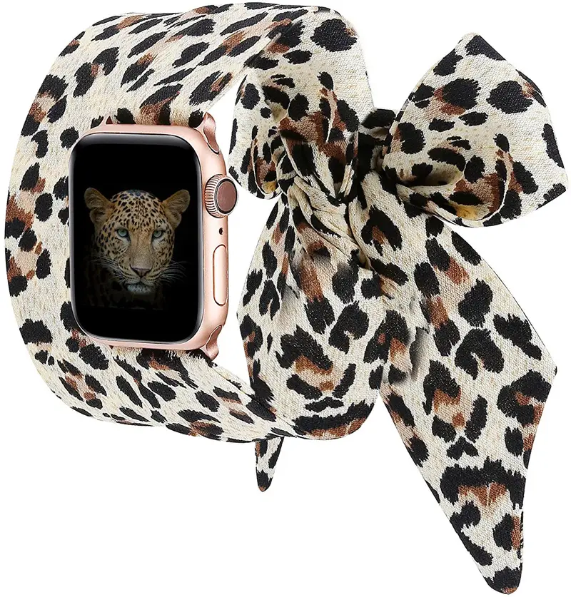 New Silk Scarf Ribbon Watch Replacement Band Spot