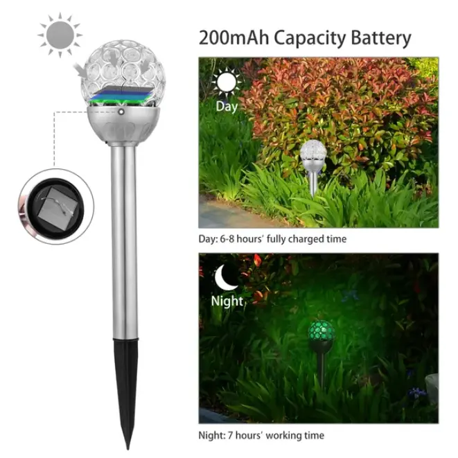 Solarek Outdoor Solar Lights IP44 Waterproof Ball