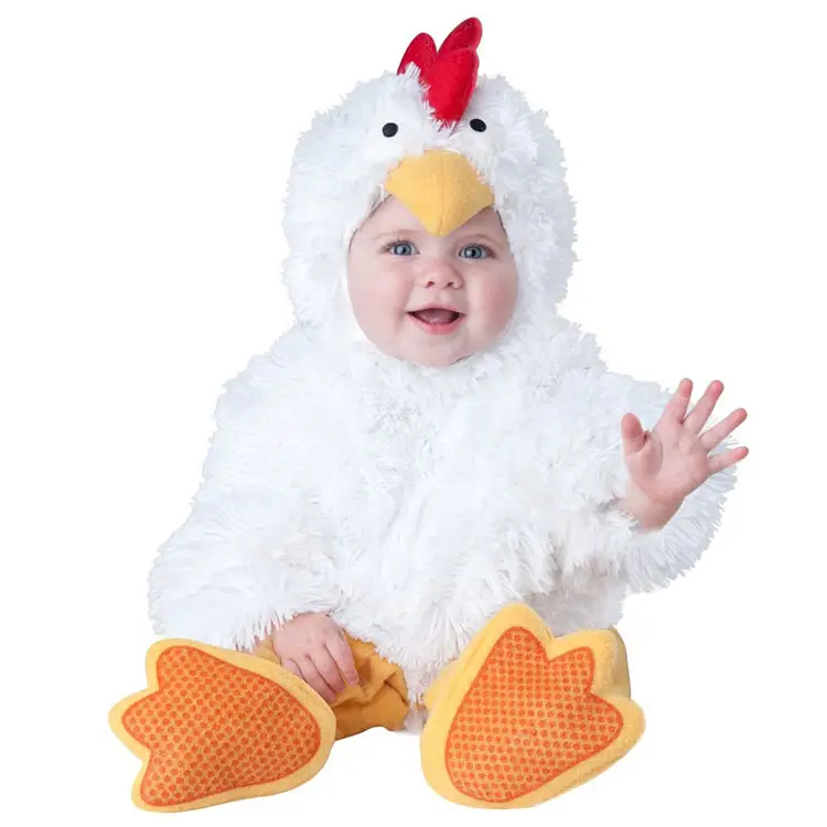 Halloween Baby Go Out Cosplay Warm Romper  Autumn And Winter