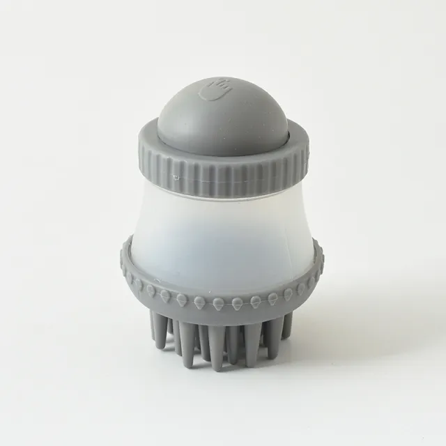 Multifunctional Pet Bathing Brush Silicone Massage Brush Black - Shop at LoveMi