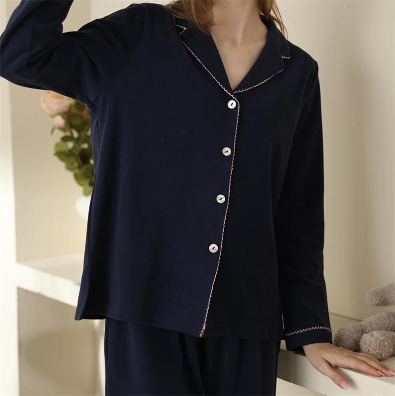 Women's Brushed Thin Velvet Pajamas Suit - Image 13