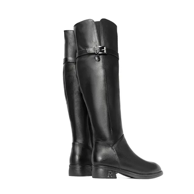 Over The Knee Boots Women Winter New Thickened Warm Black - Shop at LoveMi