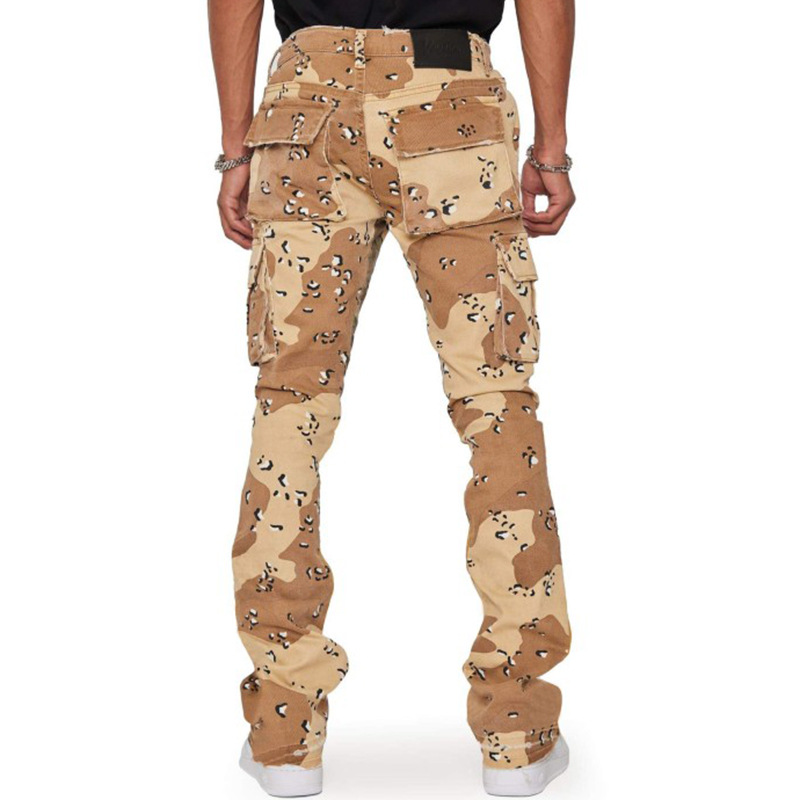 Men's Fashion Casual Loose Straight Cargo Pants
