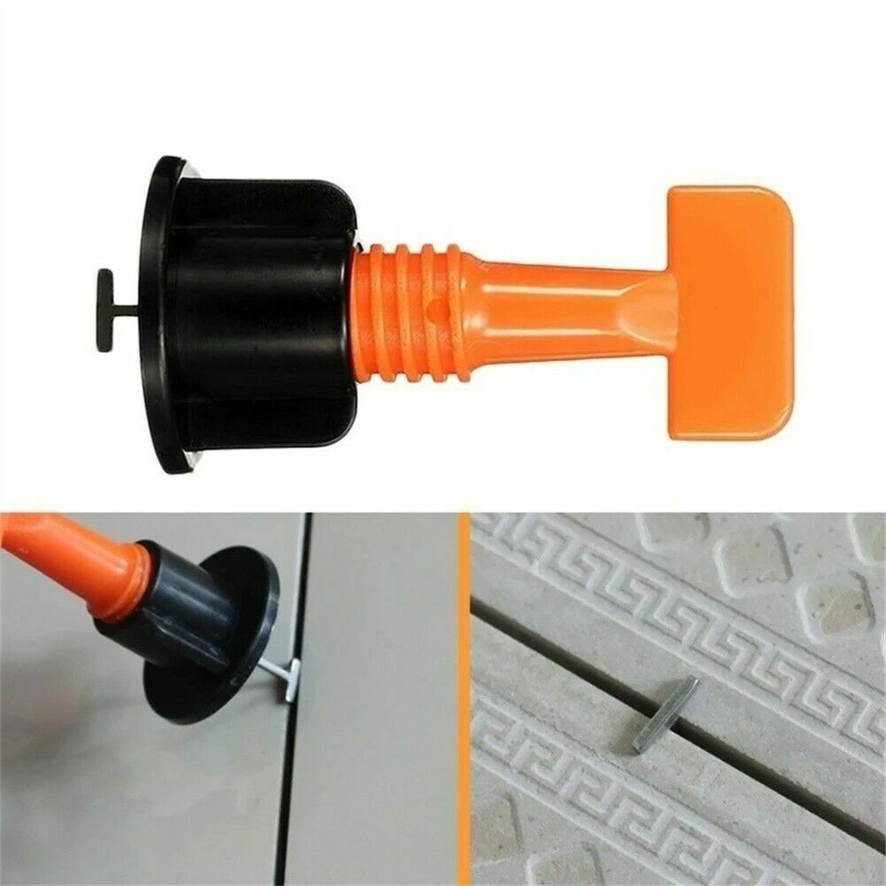 300pcs 4 Wrench Tile Leveling System Kit Reusable Spacer Wall Floor Clips — image 12